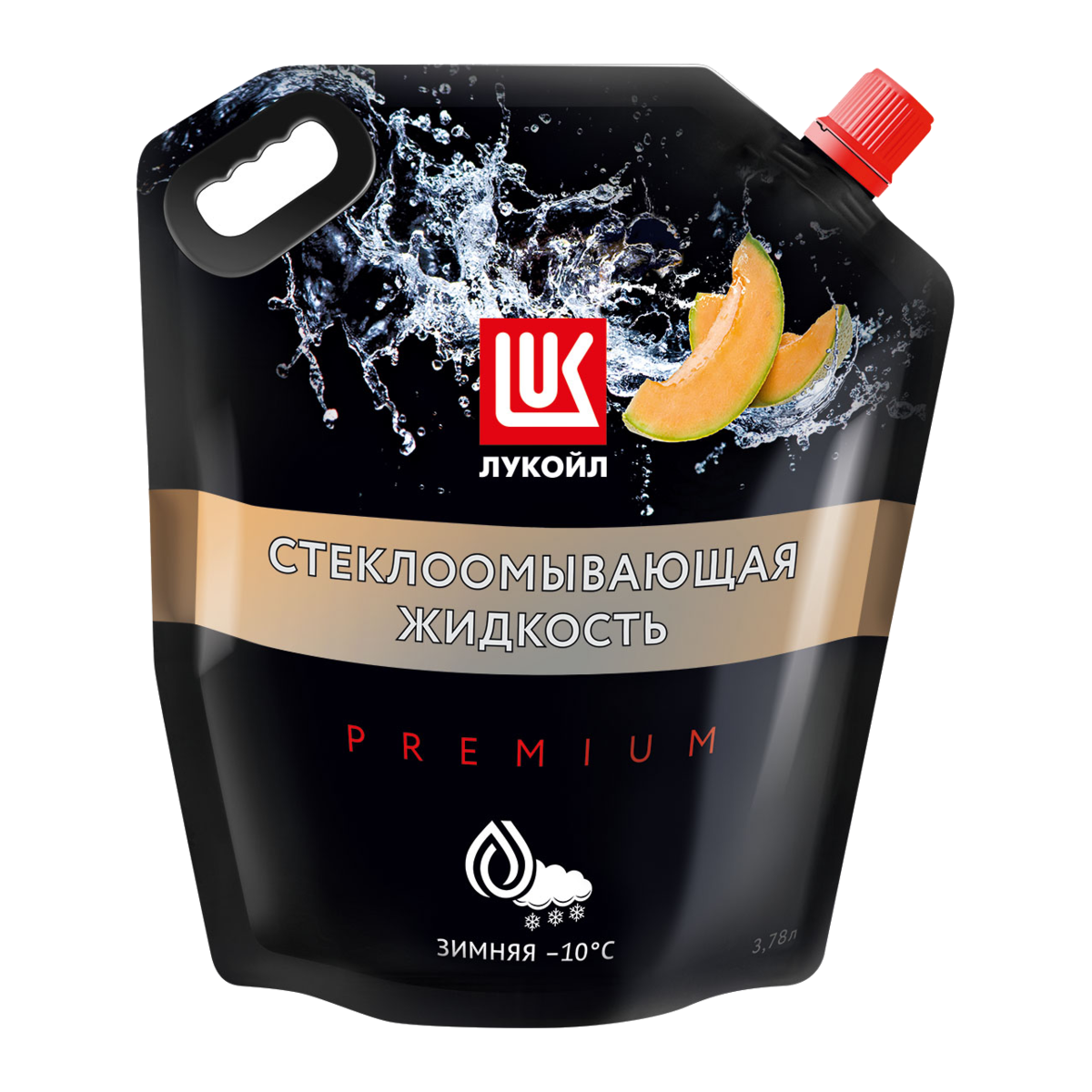 ЛУКОЙЛ Стеклоомывающая жидкость −10 °C Black Edition 3 л